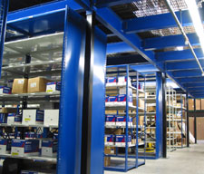 Automotive Shelving for Parts Inventory
