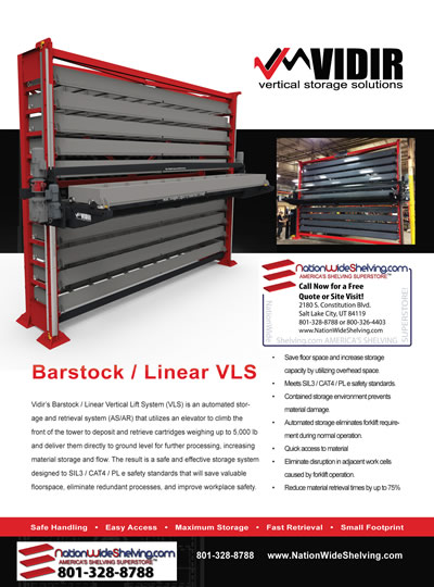 Barstock Linear Vertical Lift