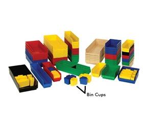 BIN CUPS FOR ECONOMY SHELF BIN BOXES