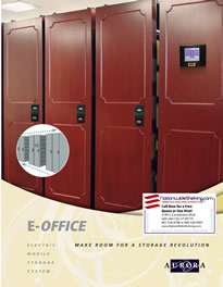 Aurora Shelving Products E-Office:
Electric Mobile Shelving Brochure