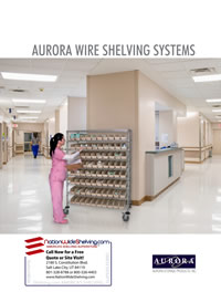 Aurora Shelving Products Wire Shelving Brochure