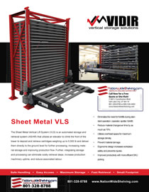 Vidir Sheet Metal Vertical Lift Brochure