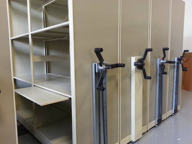 Mobile Shelving to Store Inventory and Merchandise
