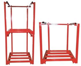 one piece portable rack stacking