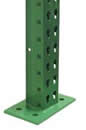 Green Regulr-Duty Pallet Rack Upright