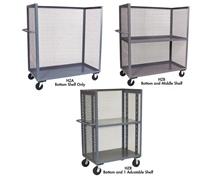 3 SIDED MESH TRUCK SECURITY CABINETS