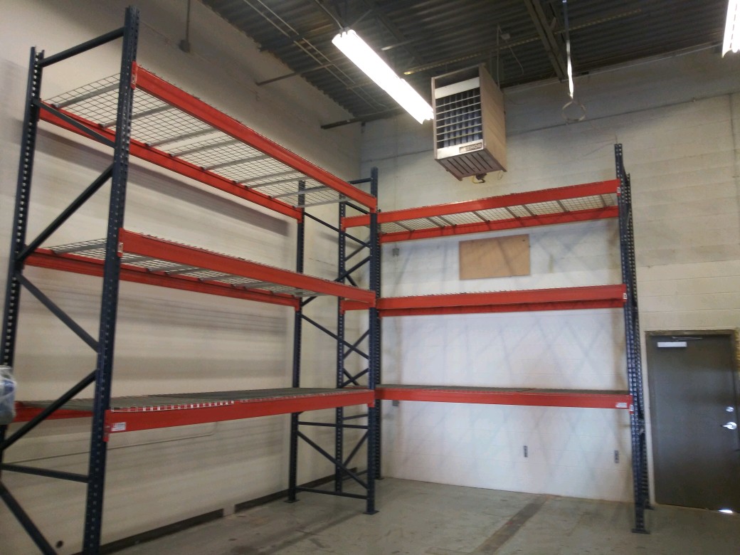 Shelving and Rack for an Industrial and Mobile Fluid Power Distribution Companies