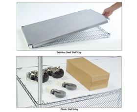 Wire Shelving Units Catalog 800 326, Wire Shelving Accessories