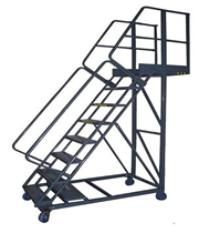 Our Ladders are for industrial and commercial use. You can add stairs to your facility or outside your building